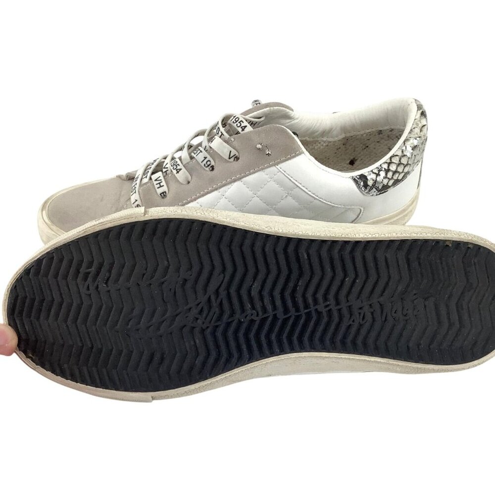 Vintage Havana Womens Quilted Star Sneakers Size 9 Snake Print Accents - Picture 6 of 8